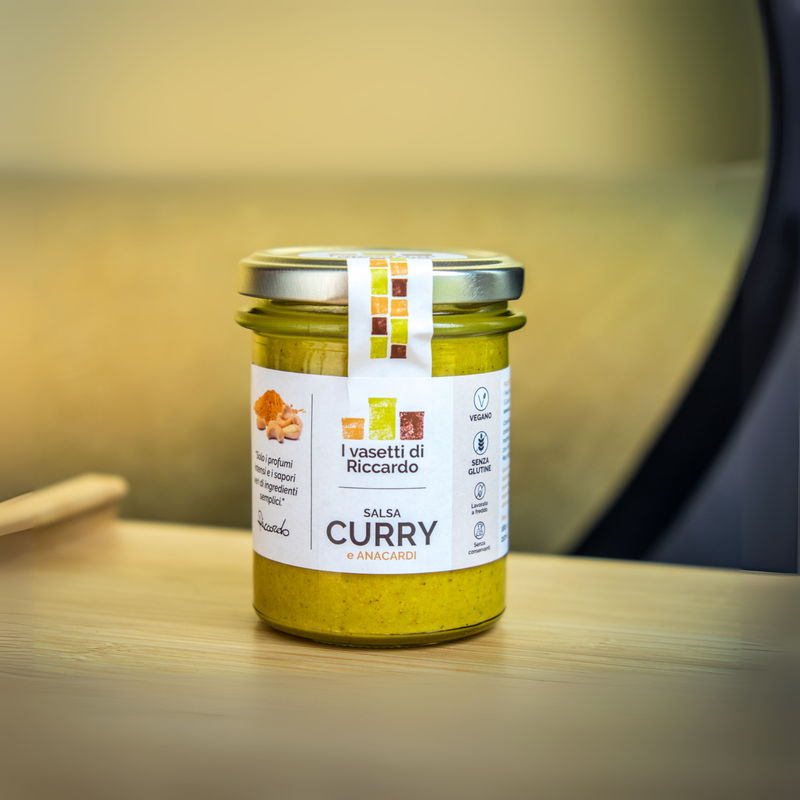 Salsa di Curry e Anacardi Vegan e Gluten Free