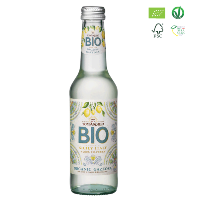 GAZZOSA BIO IGP con Succo di LIMONE di SIRACUSA IGP