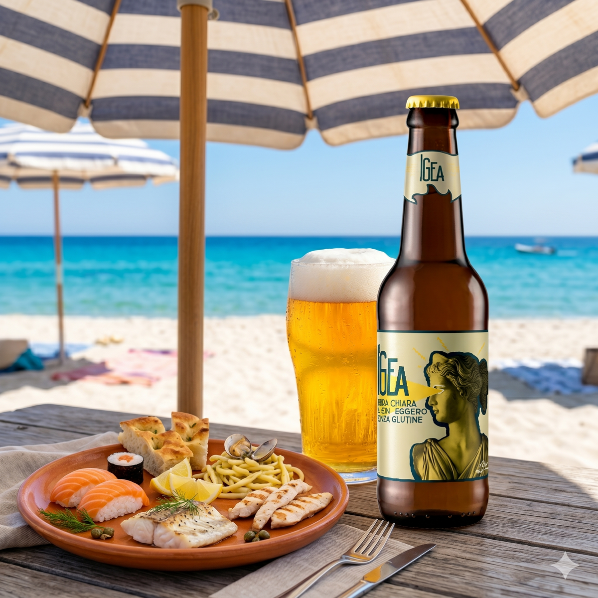 IGEA Birra Golden Ale GLUTEN FREE in bottiglia da 33 cl