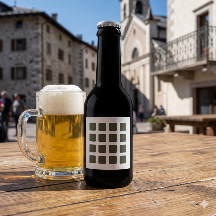 SAN LORENZO Birra Artigianale di Montagna Golden Ale senza glutine in bottiglia