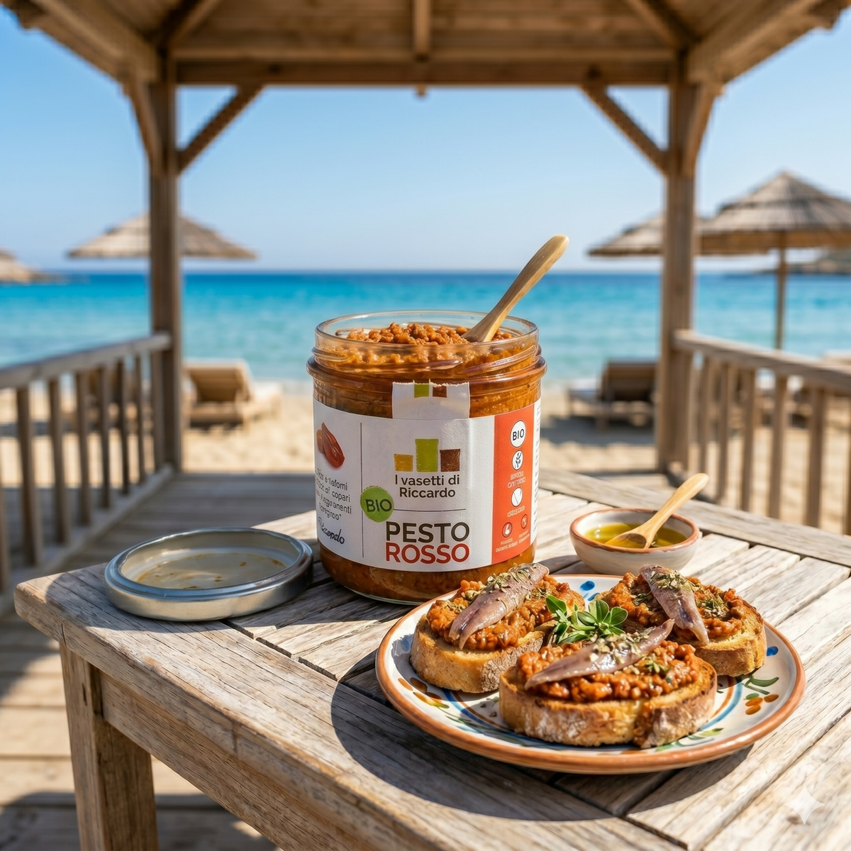 Pesto Rosso Bio Vegan e Gluten Free 130 g