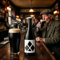 TRIFOGLIO Birra Artigianale di Montagna stile Outmeal Stout in bottiglia