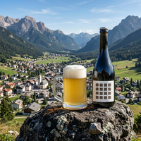 SAN LORENZO Birra Artigianale di Montagna Golden Ale senza glutine in bottiglia