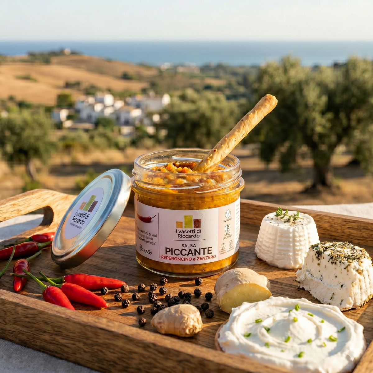 Salsa Piccante Vegan e Gluten Free 90 g