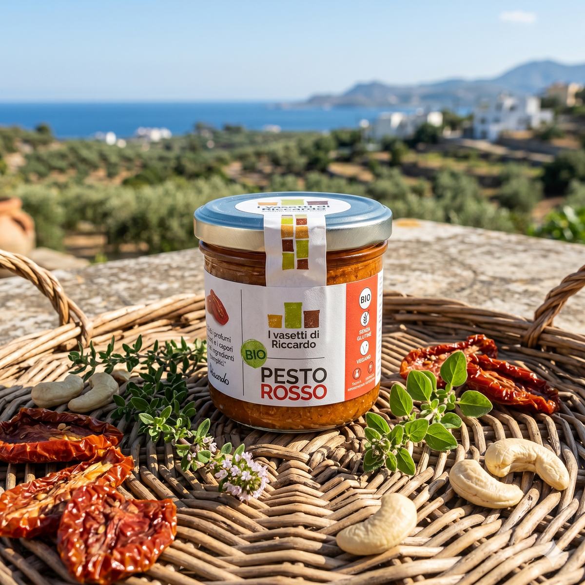 Pesto Rosso Bio Vegan e Gluten Free 130 g