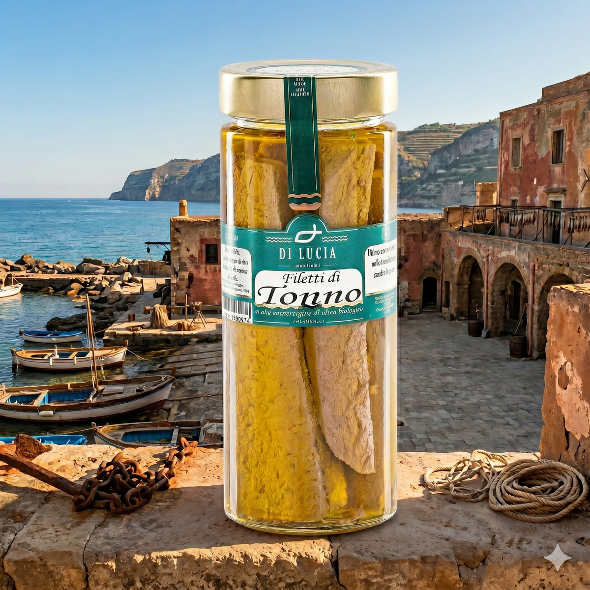 FILETTI DI TONNO IN OLIO D'OLIVA BIO