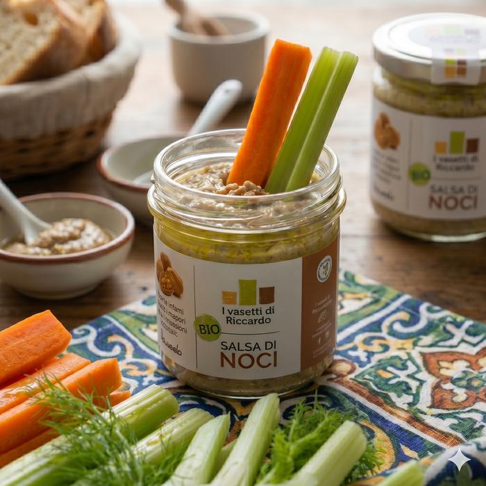 Salsa di Noci Bio e Gluten Free 130 g
