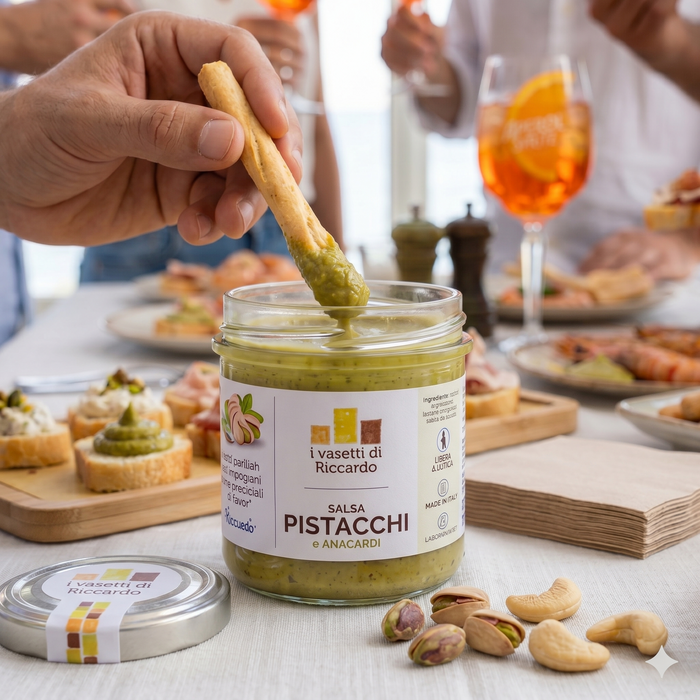Salsa di Pistacchi e Anacardi Gluten Free 130 g