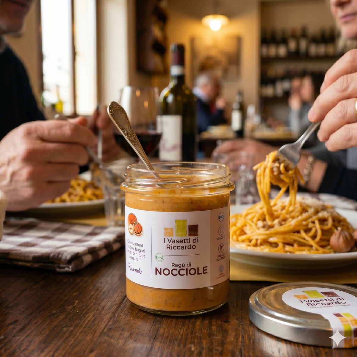 Ragù di Nocciole Bio Vegan e Gluten Free 180 g