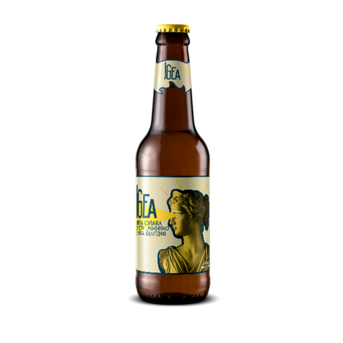 IGEA Birra Golden Ale GLUTEN FREE in bottiglia da 33 cl