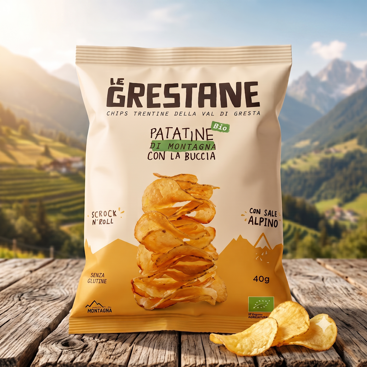 LE GRESTANE - PATATINE della VAL DI GRESTA