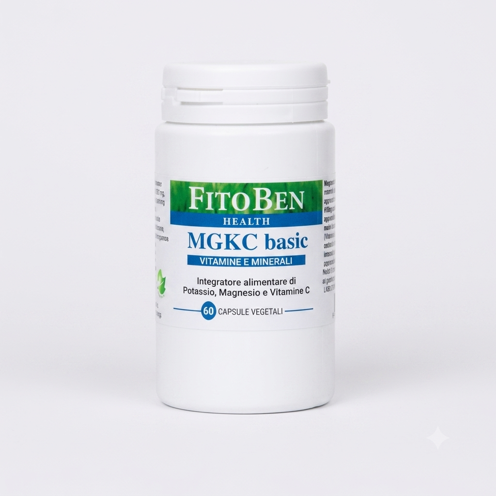 INTEGRATORI NATURALI FITOBEN - MGKC Basic Magnesio Potassio