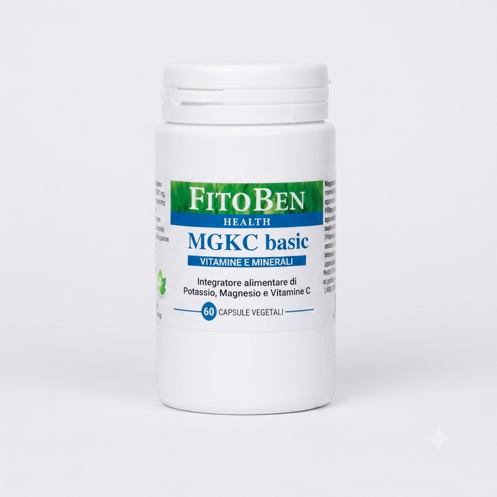 INTEGRATORI NATURALI FITOBEN - MGKC Basic Magnesio Potassio