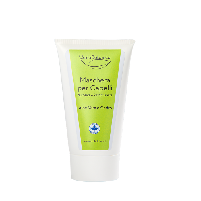 MASCHERA CAPELLI NUTRIENTE RISTRUTTURANTE ALOE e CEDRO