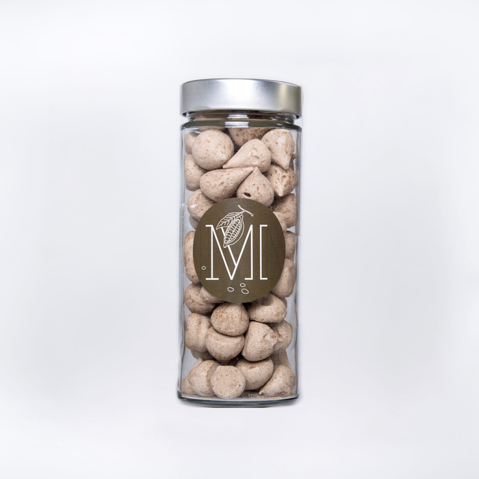 BISCOTTI IN VASO - MERINGHETTE al CACAO BIO, SENZA GLUTINE e SENZA LATTOSIO