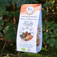 FROLLINI PALEO DI FARINA DI MANDORLA CON MIRTILLI ROSSI E SCORZA DI ARANCE FRESCHE