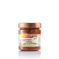 Caponata Siciliana Bio e Vegan 190 g - Salemipina