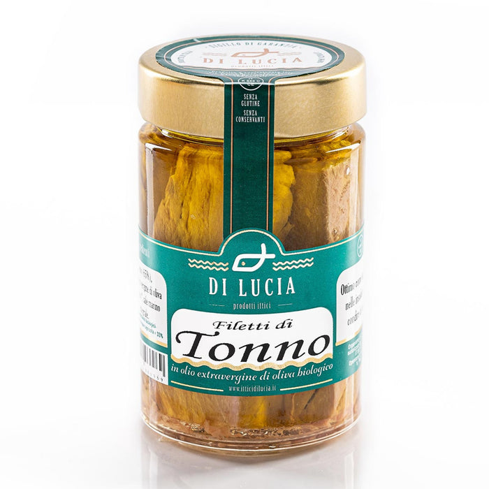 FILETTI DI TONNO IN OLIO D'OLIVA BIO