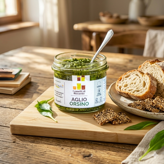 Salsa di Aglio Orsino Vegan e Gluten Free 90 g e 500 g