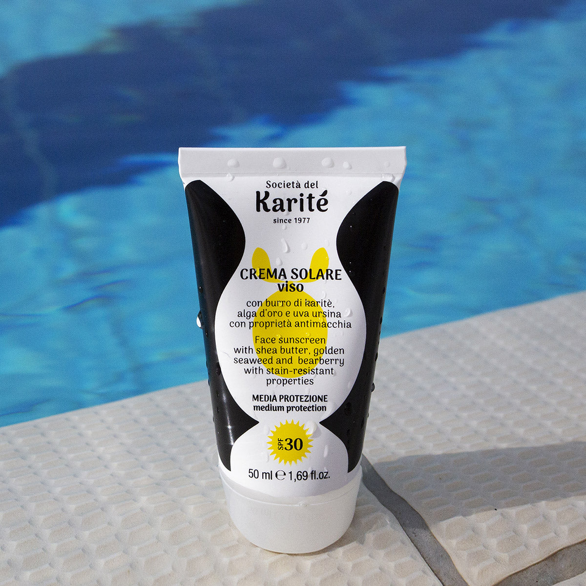 KARITE' LINEA SOLARI - Crema solare viso antimacchia SPF 30