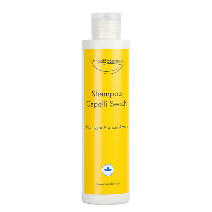 SHAMPOO CAPELLI SECCHI MORINGA e ARANCIO AMARO