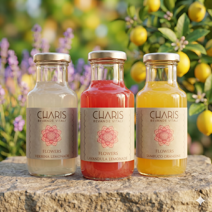 LINEA CHARIS Bevande Vitali: FLOWERS Fiori da Bere - LAVANDULA LEMONADE