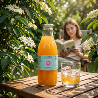 LINEA CHARIS Bevande Vitali: FLOWERS Fiori da Bere - SAMBUCO ORANGINE