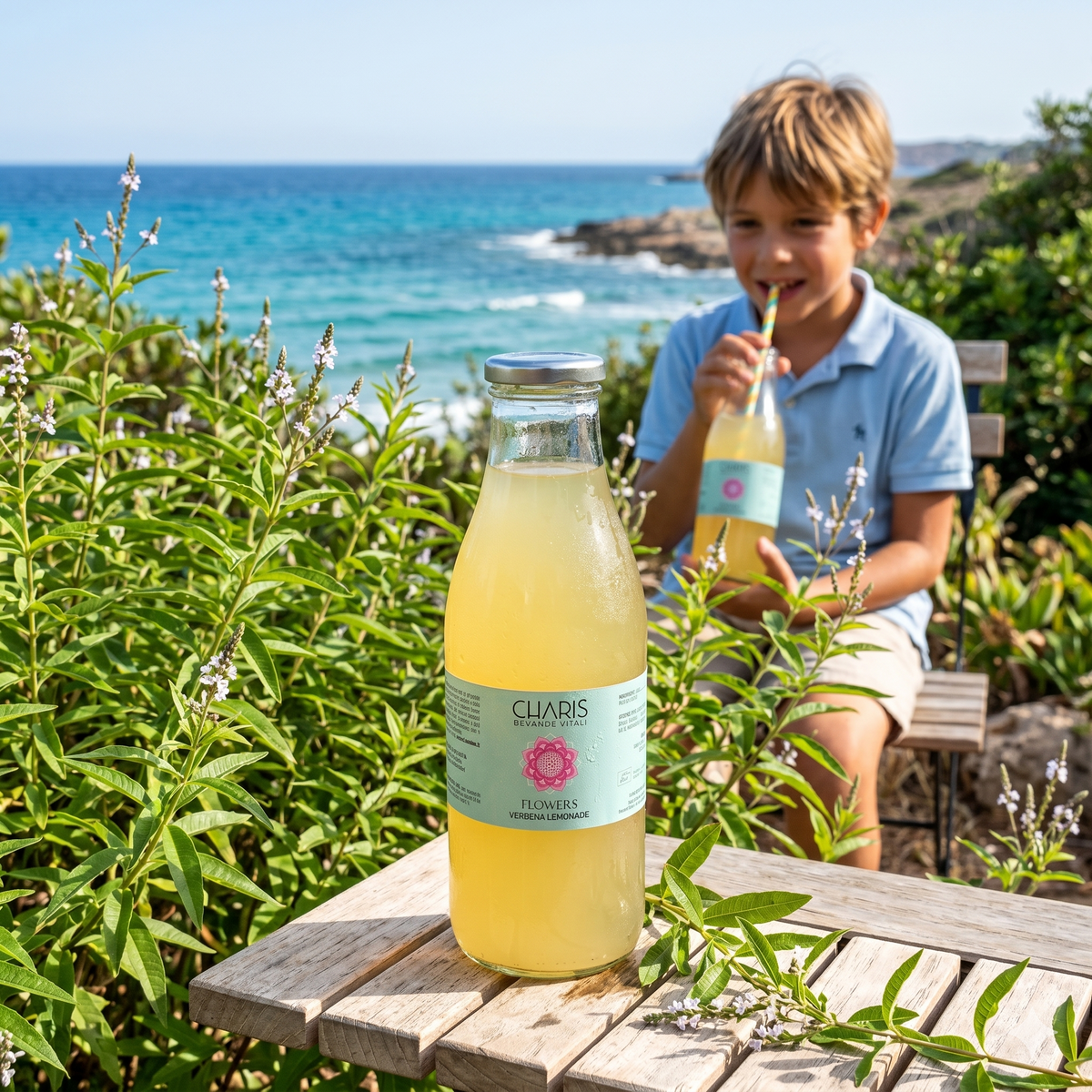 LINEA CHARIS Bevande Vitali: FLOWERS Fiori da Bere - VERBENA LEMONADE