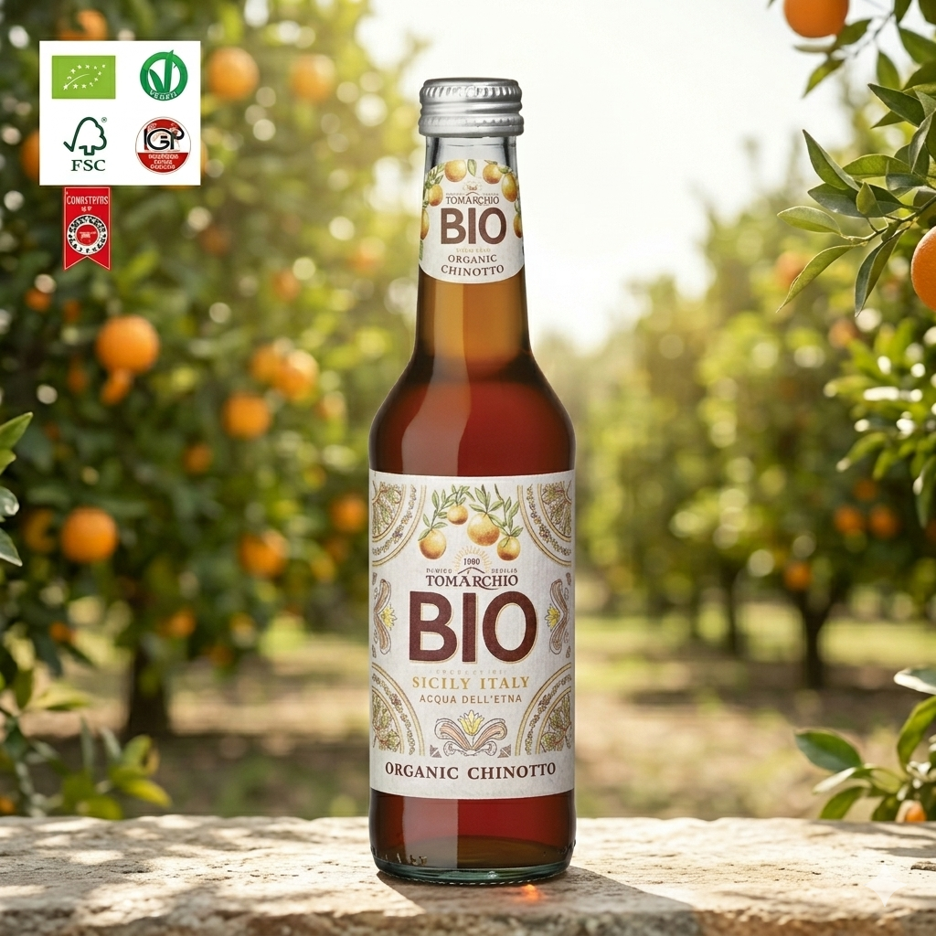 Tomarchio Bibite CHINOTTO BIO ARTIGIANALE 275 ml Top Italian Food 2023