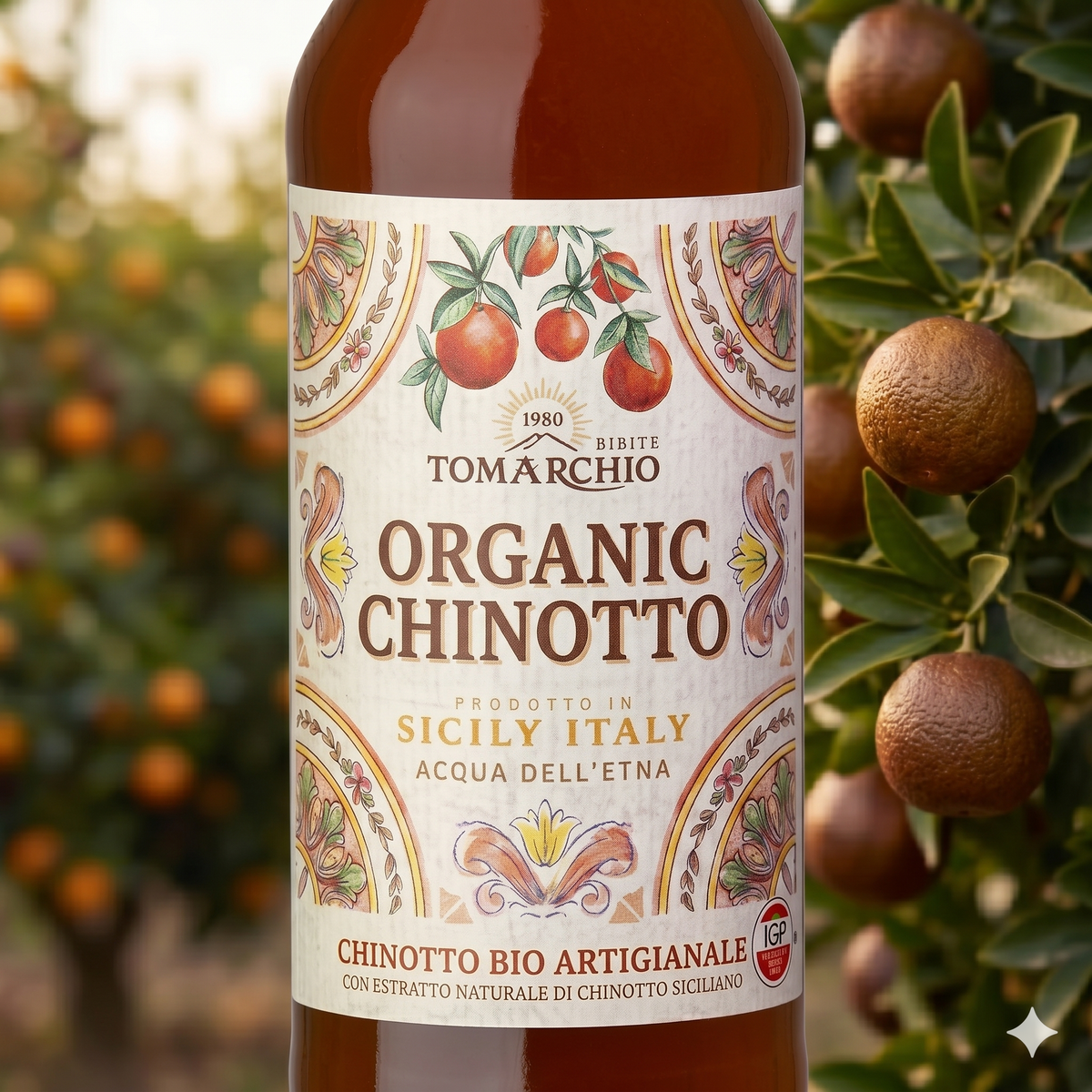 Tomarchio Bibite CHINOTTO BIO ARTIGIANALE 275 ml Top Italian Food 2023