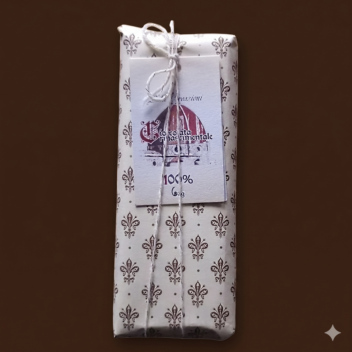 CIOCCOLATO CRUDO 100% CACAO 60 g - Cioccolato Rinascimentale