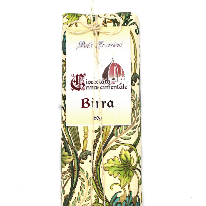 CIOCCOLATO RINASCIMENTALE - Cioccolato Crudo Birra 60 g