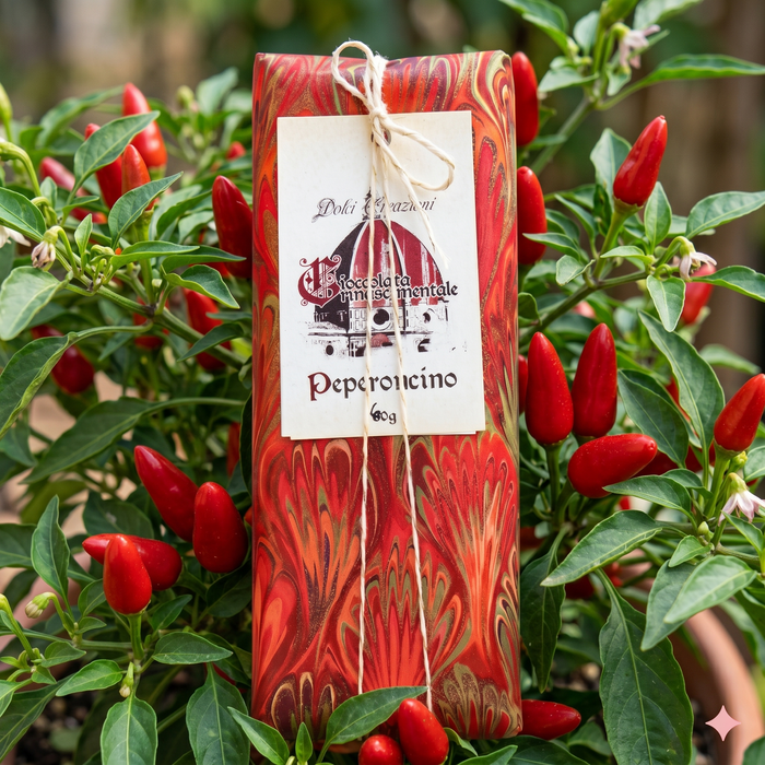 CIOCCOLATO CRUDO al PEPERONCINO 60 g - Cioccolato Rinascimentale
