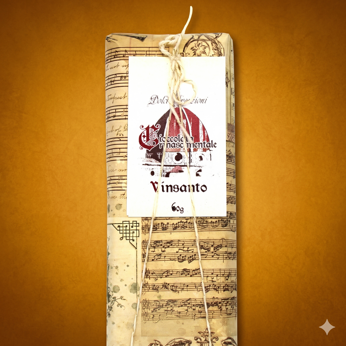 CIOCCOLATO CRUDO al VINSANTO 60 g - Cioccolato Rinascimentale