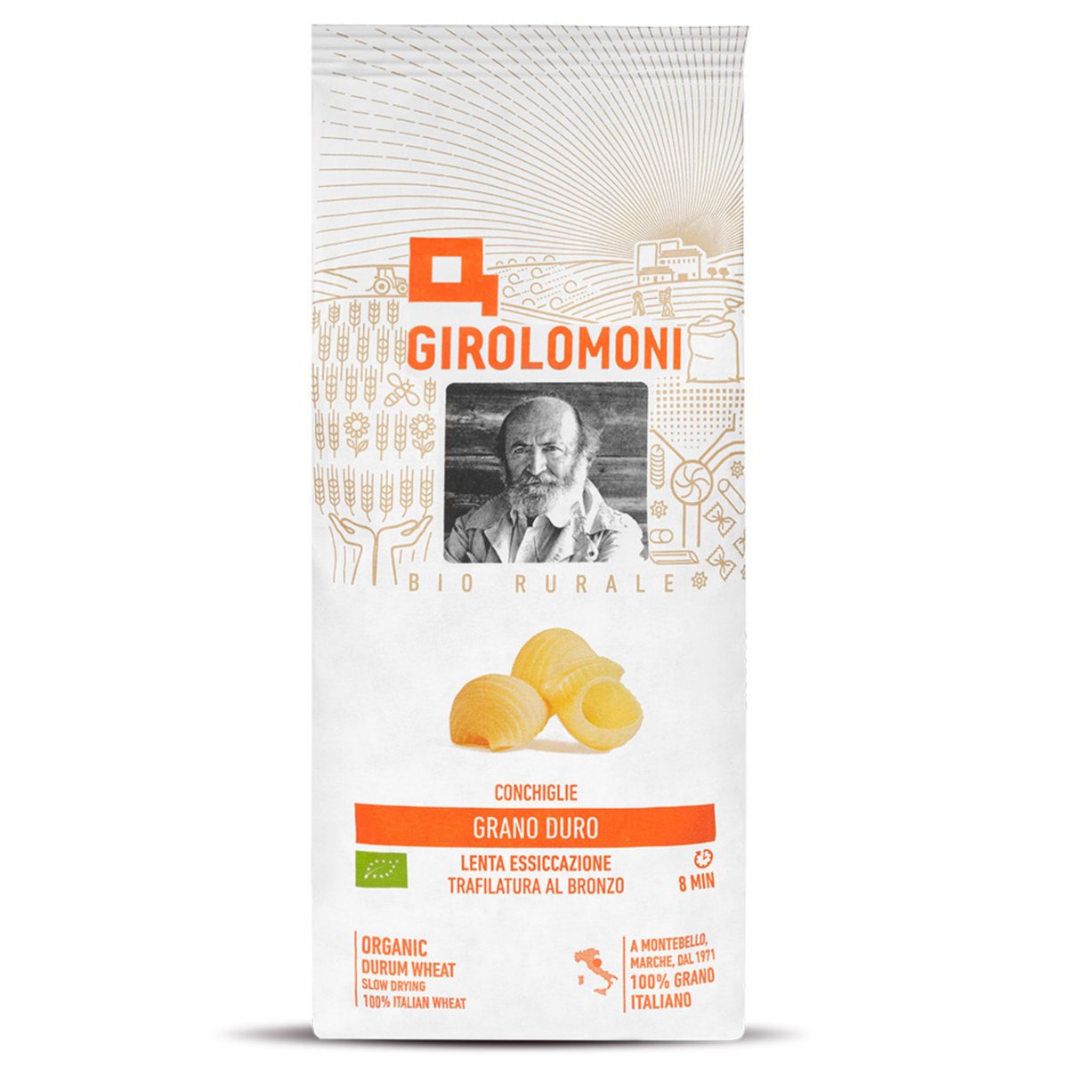 CONCHIGLIE GRANO DURO Trafilatura Ruvida