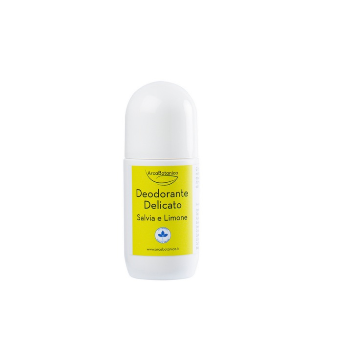 DEODORANTE DELICATO SALVIA e LIMONE roll-on