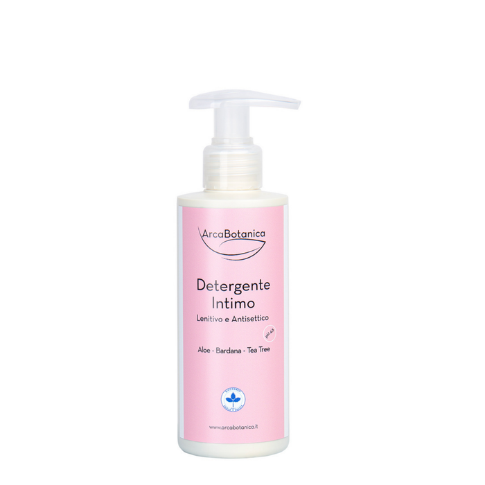 DETERGENTE INTIMO LENITIVO ed ANTISETTICO ALOE e BARDANA