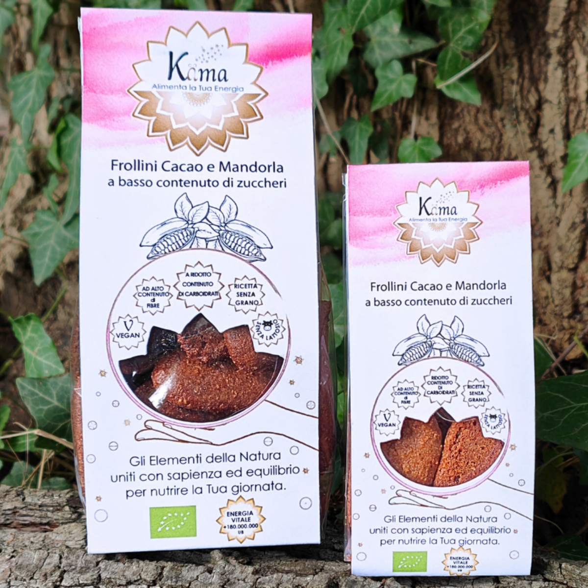 FROLLINI MANDORLA & CACAO – Low Carb, Senza Lattosio e a Basso Contenuto di Zuccheri