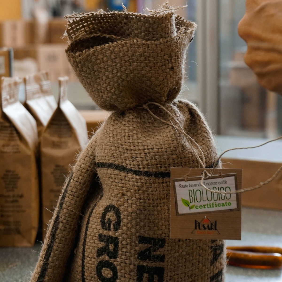 CAFFEINO' - CAFFE' DECAFFEINATO BIOLOGICO FUSARI per MASTER of FOOD CAFFE' di SLOW FOOD
