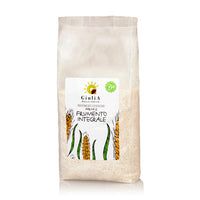 FARINA di FRUMENTO INTEGRALE BIO - Macina in Pietra del 1853