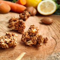 GRANOLA II CHAKRA - Albicocca, Carota e Scorza di Limone con Mandorle e Fiocchi di Avena Senza Glutine - Senza Lattosio, Senza Glutine
