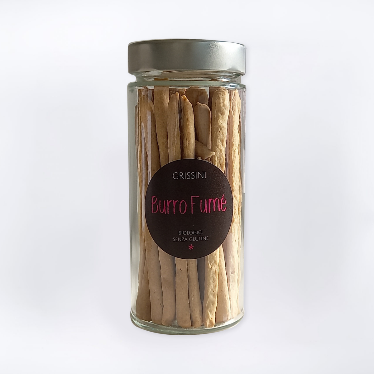 GRISSINI IN VASO BURRO FUME' - BIO, SENZA GLUTINE e SENZA LATTOSIO
