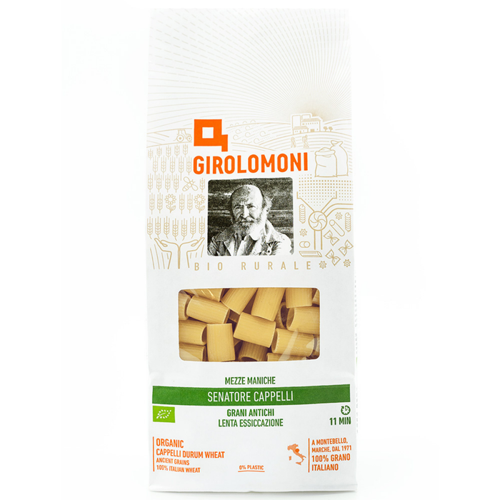 MEZZE MANICHE GRANO DURO SENATORE CAPPELLI Trafilatura Ruvida