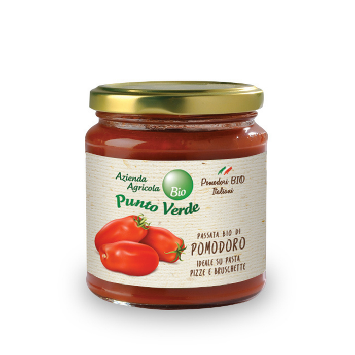 PASSATA DI POMODORO FRESCO ITALIANO BIO E VEGAN