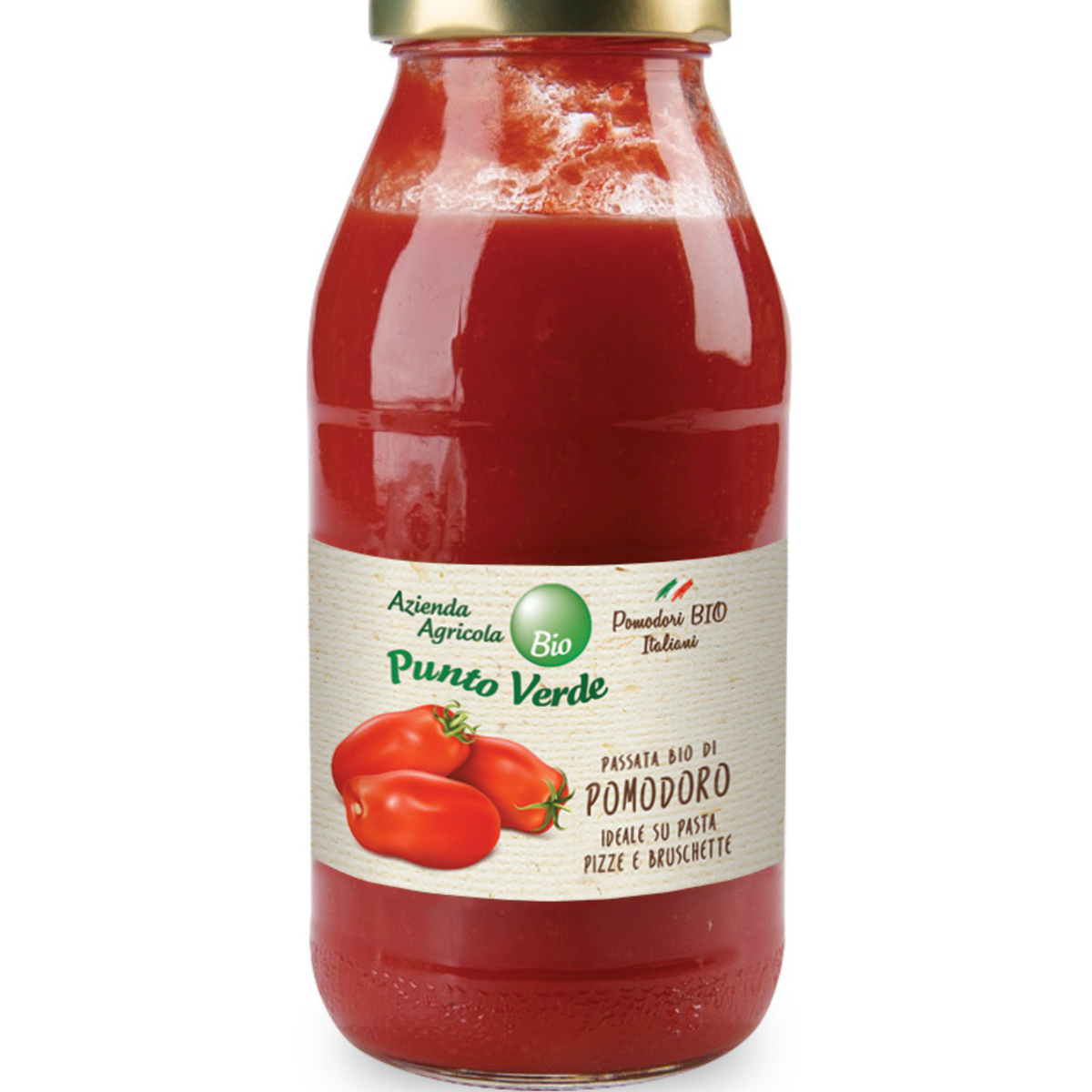 PASSATA DI POMODORO FRESCO ITALIANO BIO E VEGAN