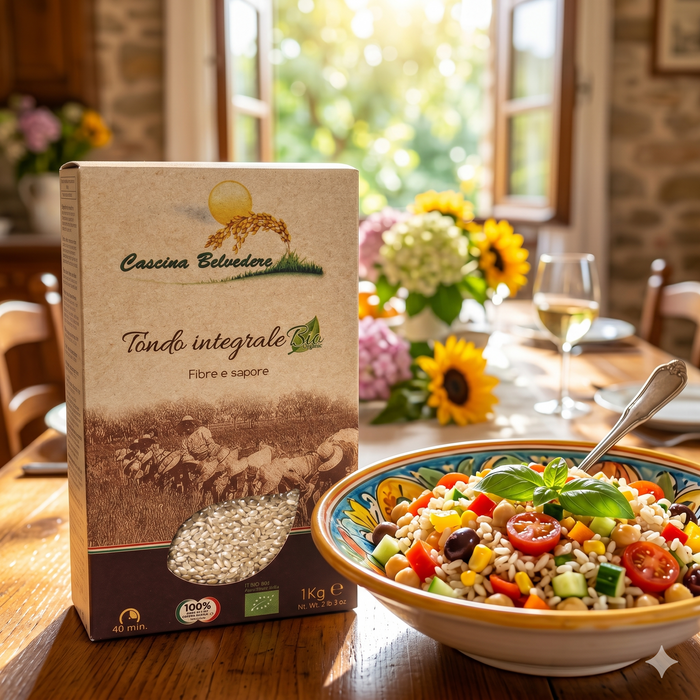 RISO TONDO INTEGRALE BIO e GLUTEN FREE - CASCINA BELVEDERE Risicoltori dal 1878