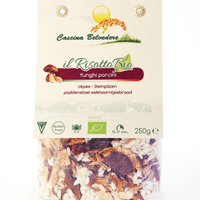 RISOTTO PRONTO FUNGHI PORCINI BIO e GLUTEN FREE - CASCINA BELVEDERE Risicoltori dal 1878