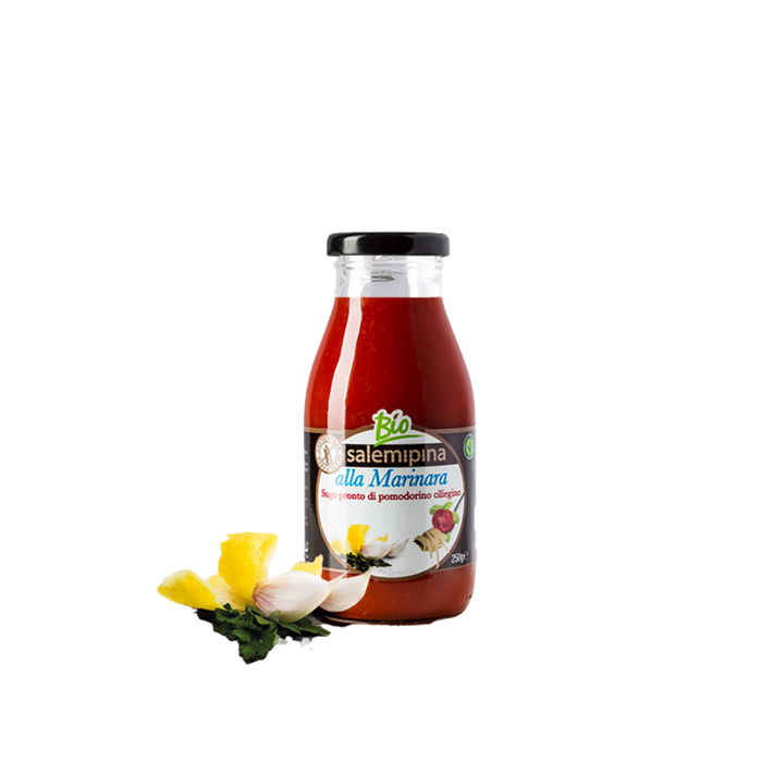 Sugo pronto di Pomodorino Ciliegino alla Marinara Vegan e Gluten Free