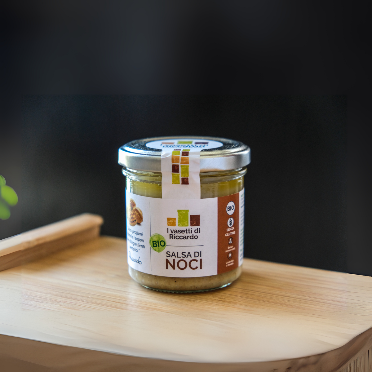 Salsa di Noci Bio e Gluten Free