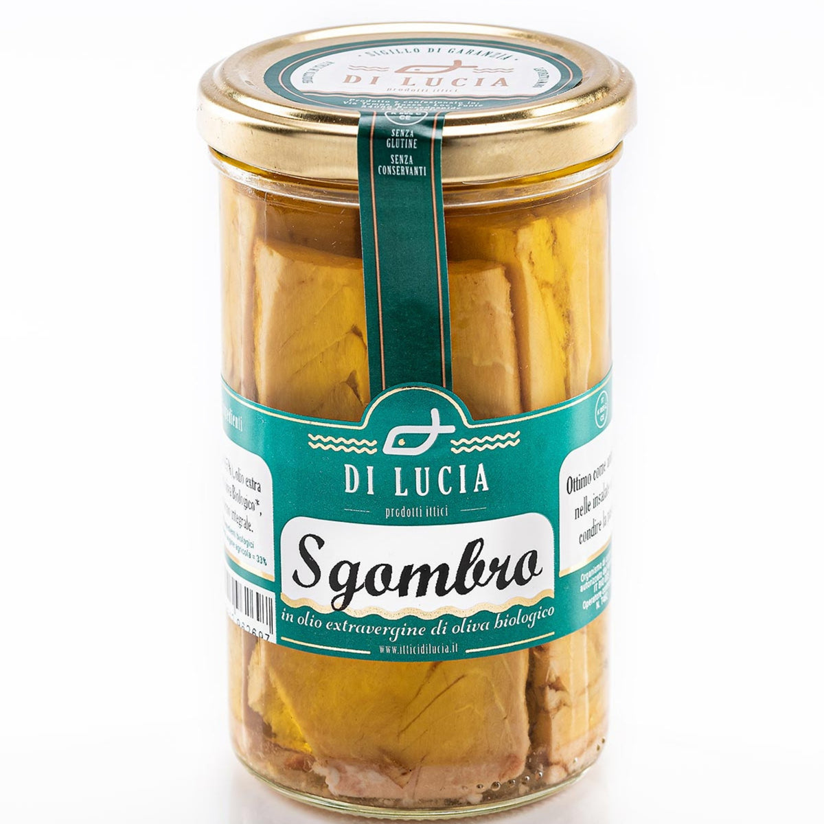 FILETTI DI SGOMBRO IN OLIO D'OLIVA BIO